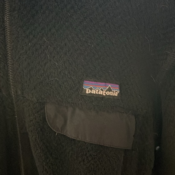 WOMENS PATAGONIA SIZE SMALL 100% polyester zip up jacket - Picture 2 of 5